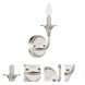 Jolenne 1 Light 4.75 inch Brushed Polished Nickel Wall Sconce Wall Light