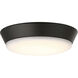 Venn LED Flat Black Fan Light Kit