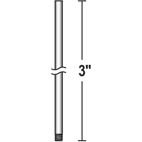 Signature Tarnished Silver Downrod in 3 in.