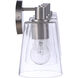 Emilio 5 Light 42 inch Brushed Polished Nickel Vanity Light Wall Light