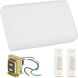Builder White Chime Kit, White Buttons