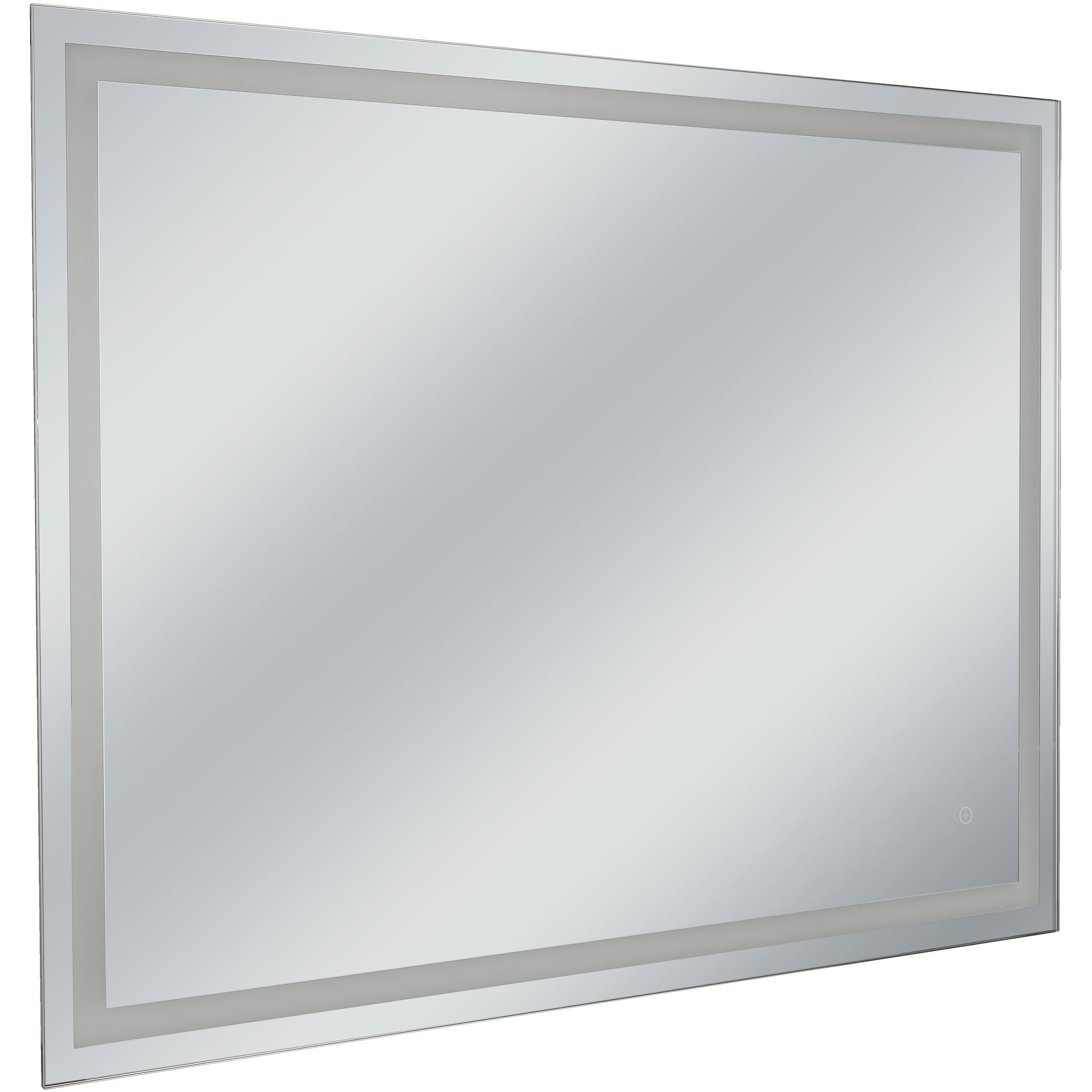 Cristine 48 X 36 inch White Illuminated Mirror
