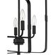 Stowe 4 Light 15 inch Flat Black Foyer Light Ceiling Light