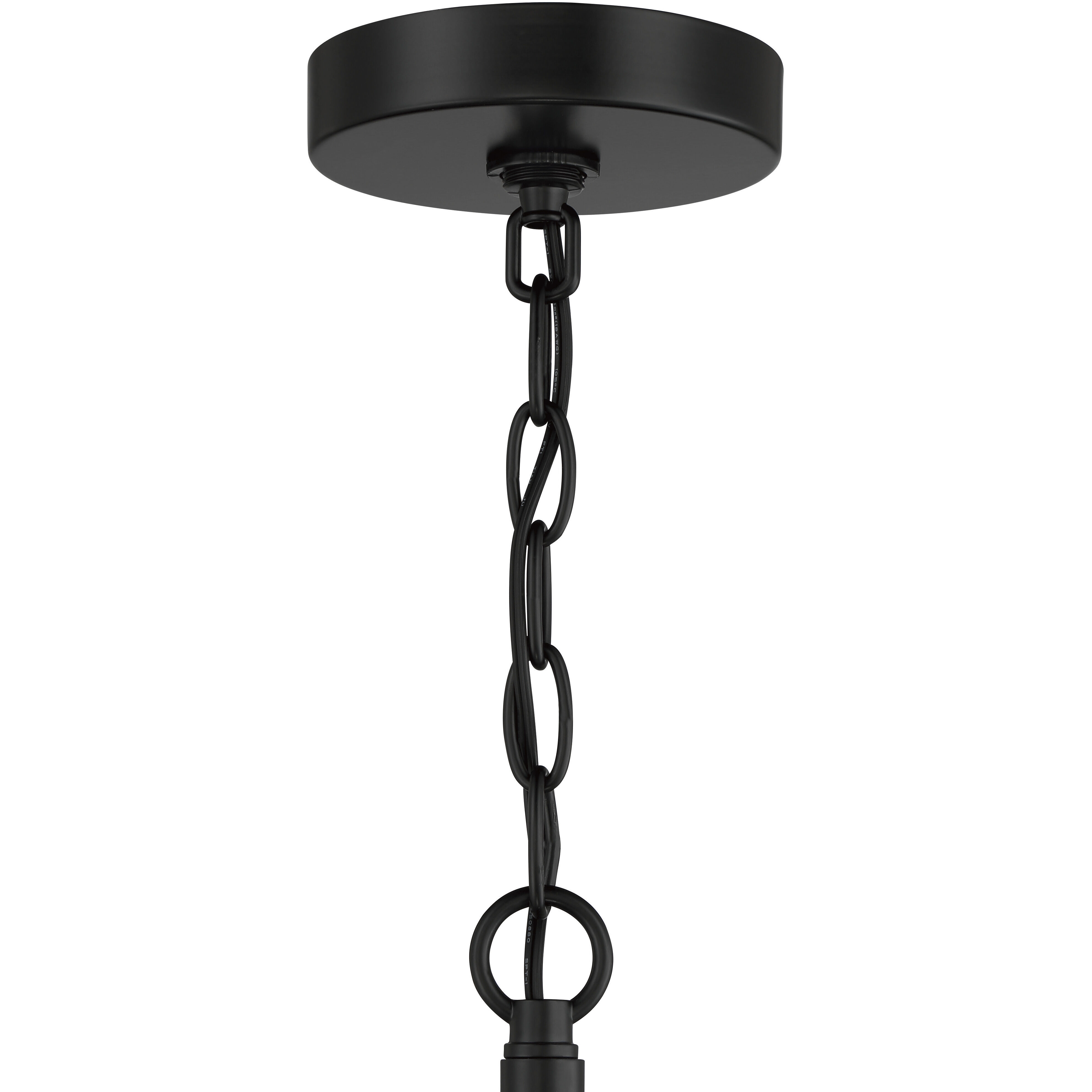 Craftmade 55626-FB Hailie 6 Light 26 inch Flat Black