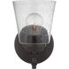 Neighborhood Drake 1 Light 6 inch Flat Black Wall Sconce Wall Light, Neighborhood Collection
