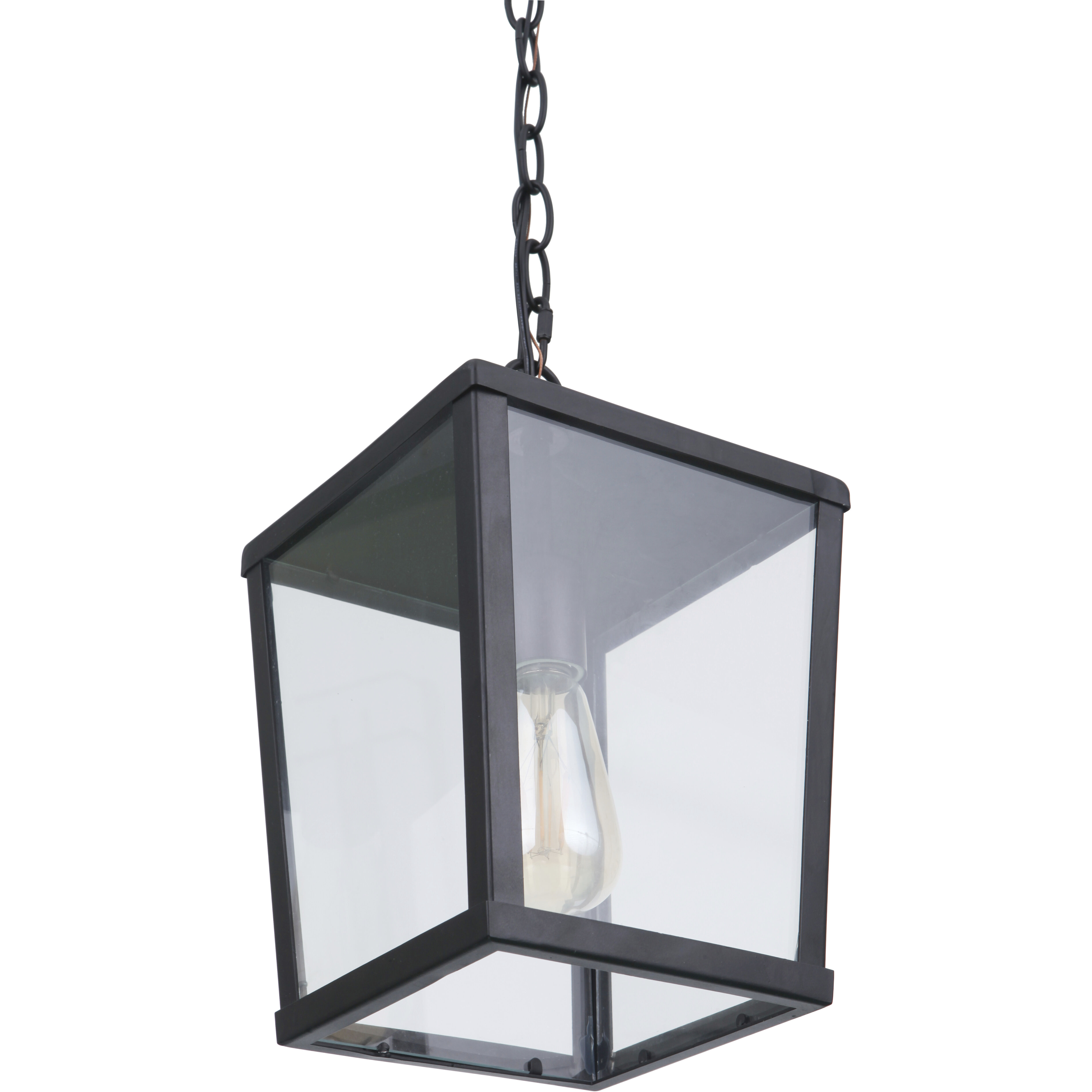 Olsen 1 Light 8 inch Midnight Outdoor Pendant