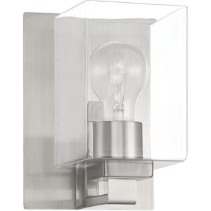 McClane 1 Light 5.5 inch Brushed Polished Nickel Wall Sconce Wall Light