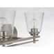 Neighborhood Drake 2 Light 16 inch Brushed Polished Nickel Vanity Light Wall Light, Neighborhood Collection