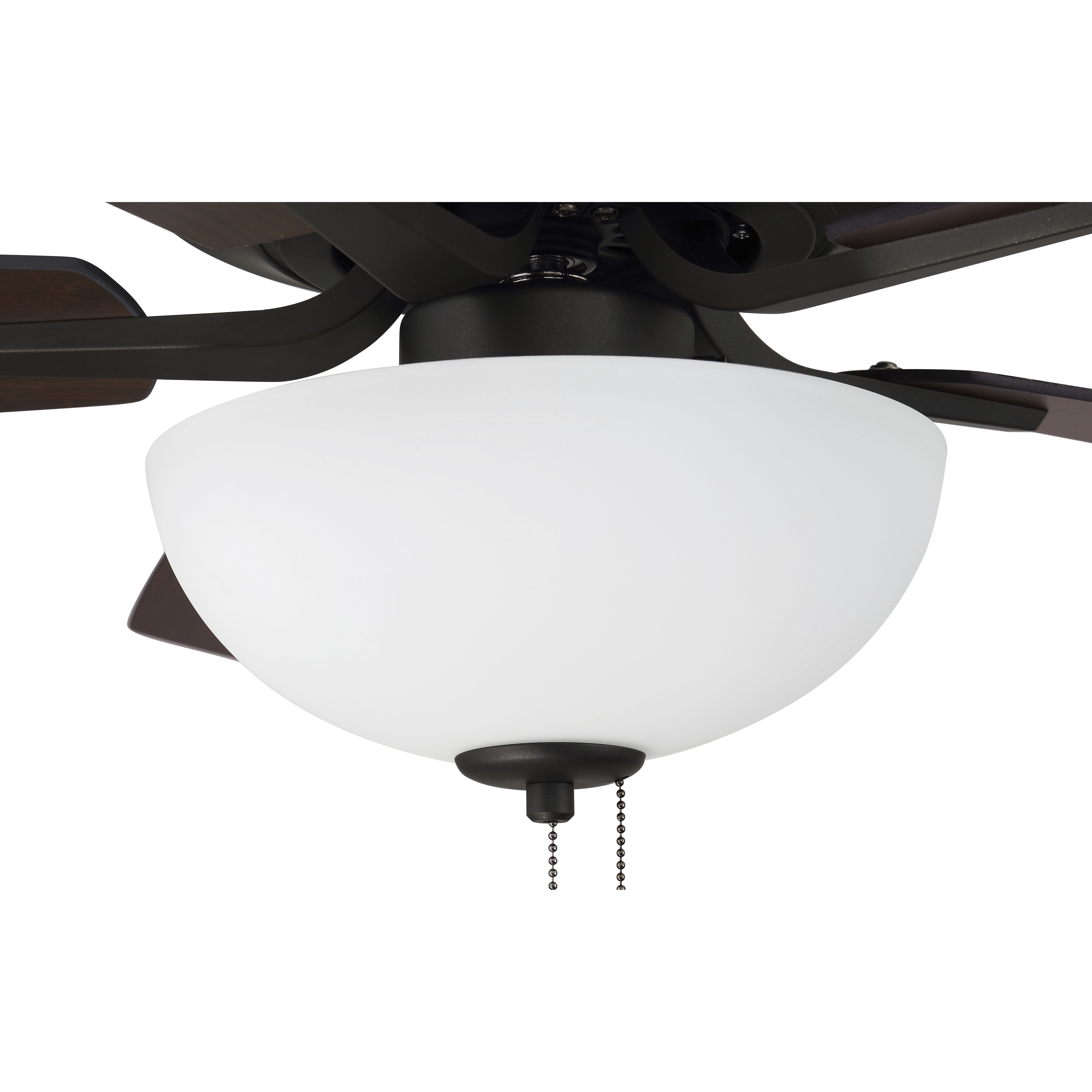 Pro Plus 211 52 inch Espresso with Espresso/Walnut Blades Contractor Ceiling Fan