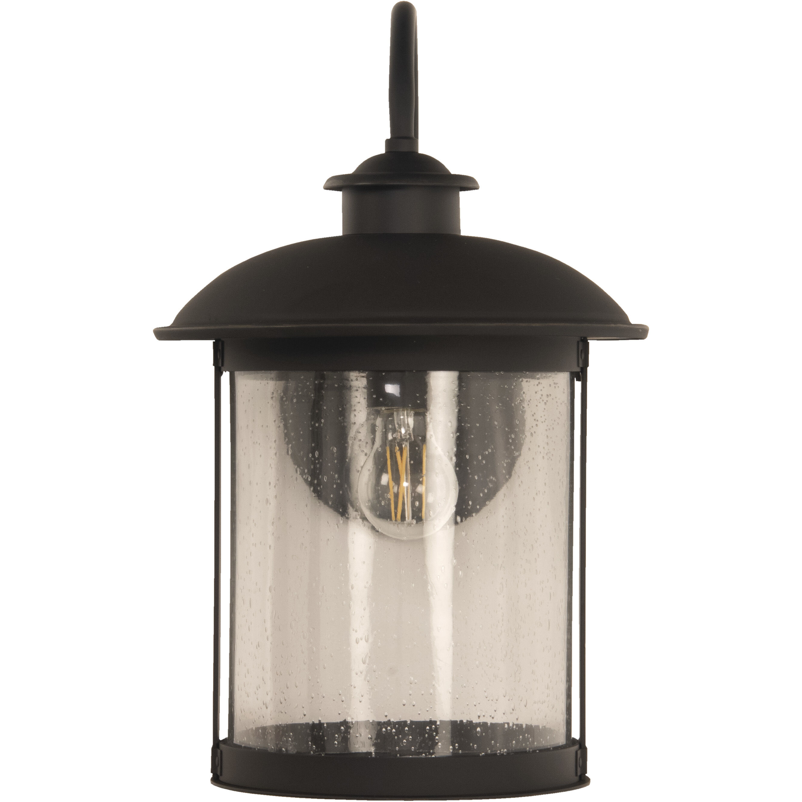 O'Fallon 1 Light 19 inch Dark Bronze Gilded Outdoor Wall Mount