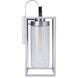 Neo 1 Light 28 inch Satin Aluminum Outdoor Wall Lantern