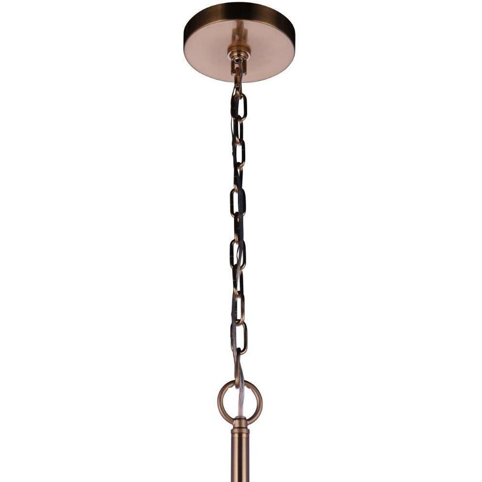 Mesh 4 Light 28 inch Satin Brass Pendant Ceiling Light