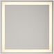 Lighted 30 X 30 inch White Mirror, Square