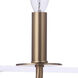 Graclyn 3 Light 25 inch Satin Brass Vanity Light Wall Light