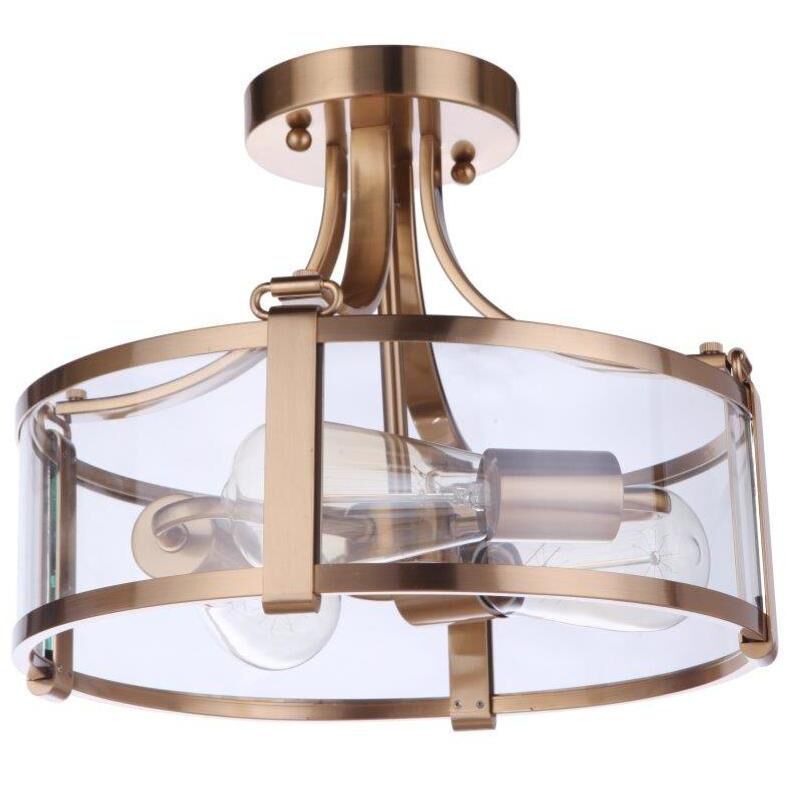 Elliot 3 Light 13.00 inch Semi-Flush Mount