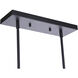 Larrson 8 Light 38 inch Flat Black Island Ceiling Light