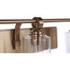 Romero 3 Light 24 inch Espresso Vanity Light Wall Light