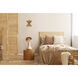 Serena 1 Light 12.13 inch Chrome/Walnut Pendant Ceiling Light in Chrome and Walnut