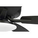 Pro Plus 112 52 inch Flat Black with Flat Black/Grey Wood Blades Contractor Ceiling Fan, Slim