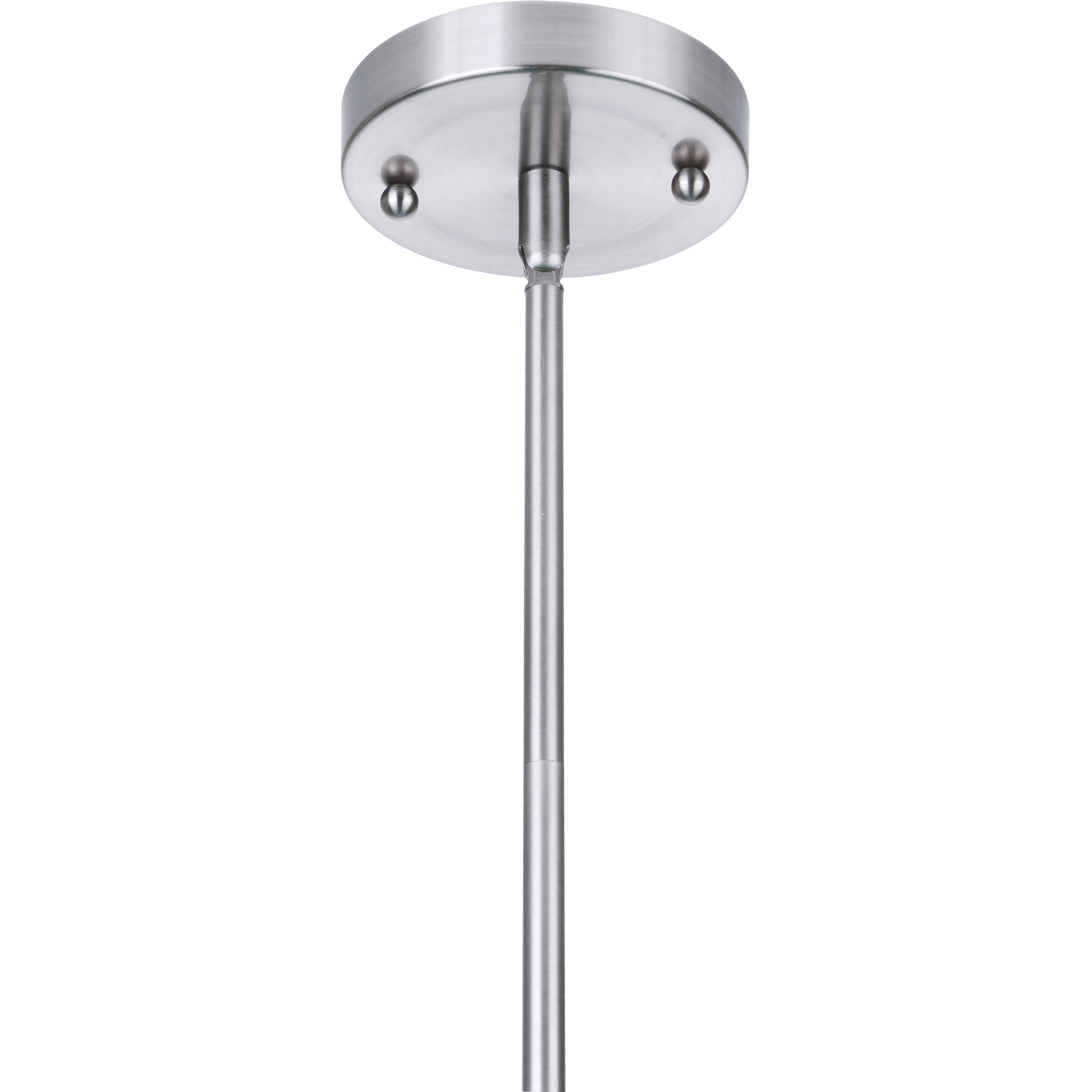 Larrson 2 Light 5.63 inch Brushed Polished Nickel Mini Pendant Ceiling Light