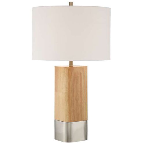 Bejamin 23.63 inch 60 watt Brushed Polished Nickel Table Lamp Portable Light