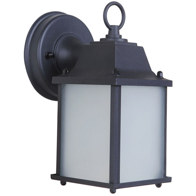 Coach Lights LED 9 inch Textured Black Outdoor Wall Mount in Textured Matte Black