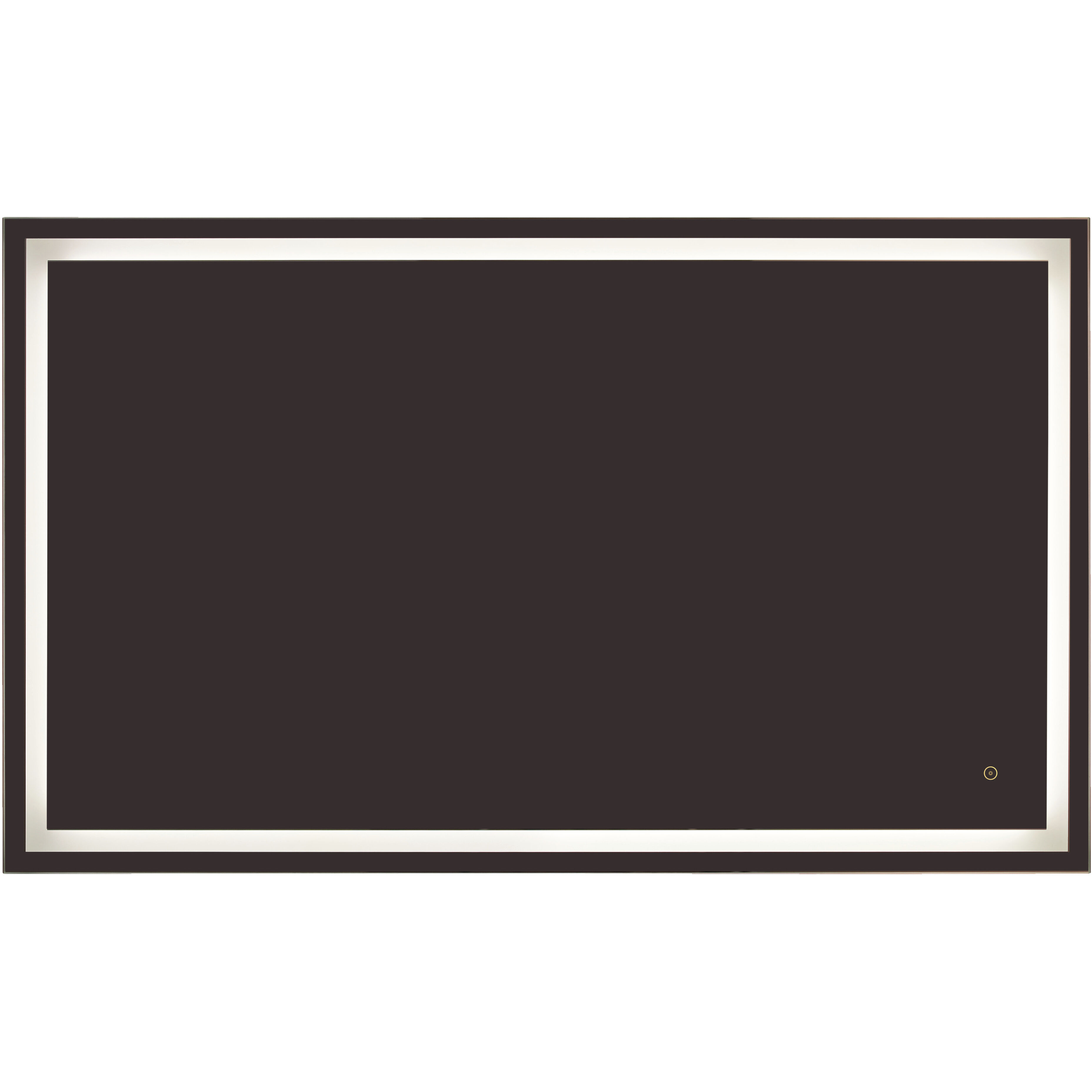 Pam 60 X 36 inch White Illuminated Mirror