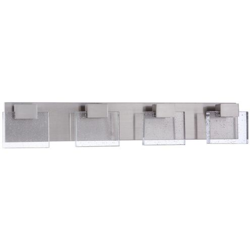 Alamere LED 29 inch Brushed Polished Nickel ADA Wall Mount Wall Light
