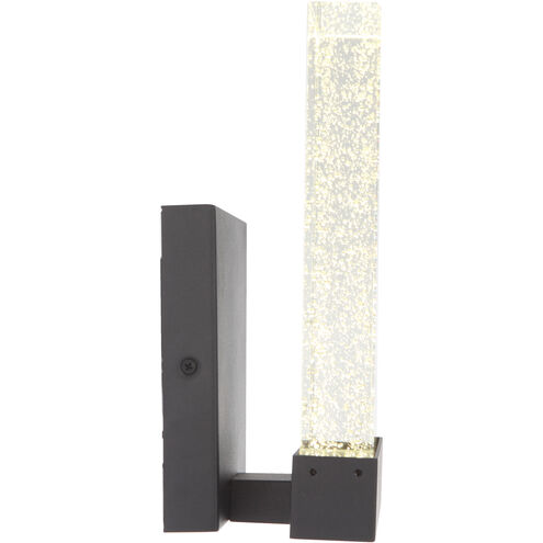 Aria II LED 9 inch Textured Black Outdoor Wall Mount in Textured Matte Black, Large