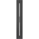 Profiled LED 30 inch Textured Black Outdoor Wall Lantern