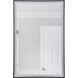 LED Lighted Mirror 35.98 X 23.98 inch Flat Black Mirror