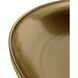 Isabel 5 Light 32 inch Satin Brass Convertible Semi-Flush Ceiling Light