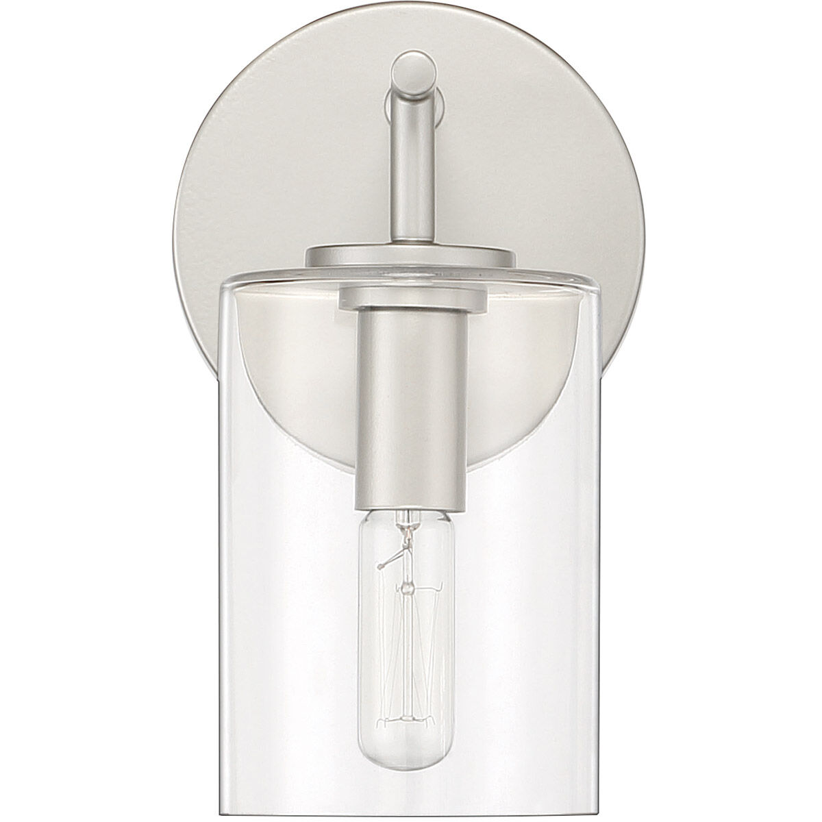 Hailie 1 Light 5 inch Satin Nickel Wall Sconce Wall Light