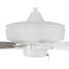 Super Pro 60 inch White with White/Washed Oak Blades Contractor Ceiling Fan