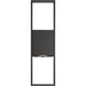 Contact LED 21 inch Textured Black Outdoor Wall Lantern