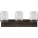 Kenswick 3 Light 23.75 inch Peruvian Bronze Vanity Light Wall Light