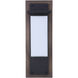 Heights 1 Light 24 inch Whiskey Barrel/Midnight Outdoor Wall Mount