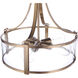 Elliot 5 Light 16.38 inch Satin Brass Pendant Ceiling Light