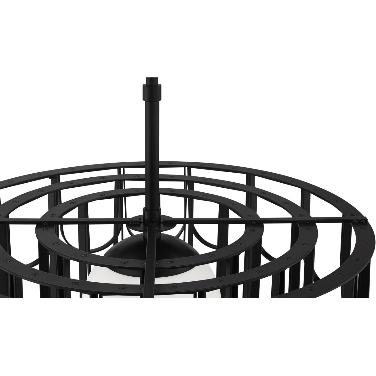 Craftmade 54991-FB Melody 1 Light 25 inch Flat Black Pendant Ceiling Light