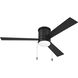 McCoy Hugger 52 inch Flat Black Indoor Ceiling Fan