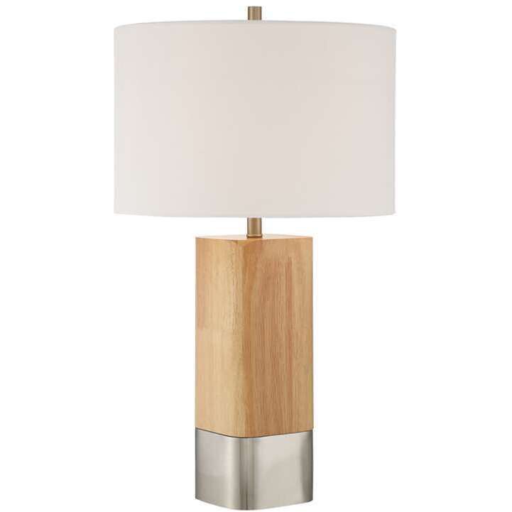 Bejamin 23.63 inch 60 watt Brushed Polished Nickel Table Lamp