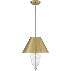 Nabu 3 Light 16 inch Satin Brass Pendant Ceiling Light