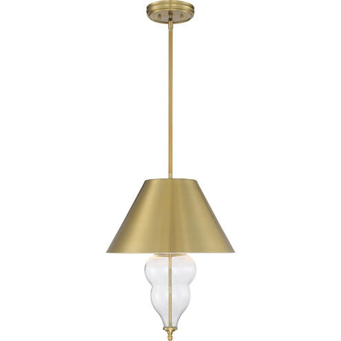 Nabu 3 Light 16 inch Satin Brass Pendant Ceiling Light