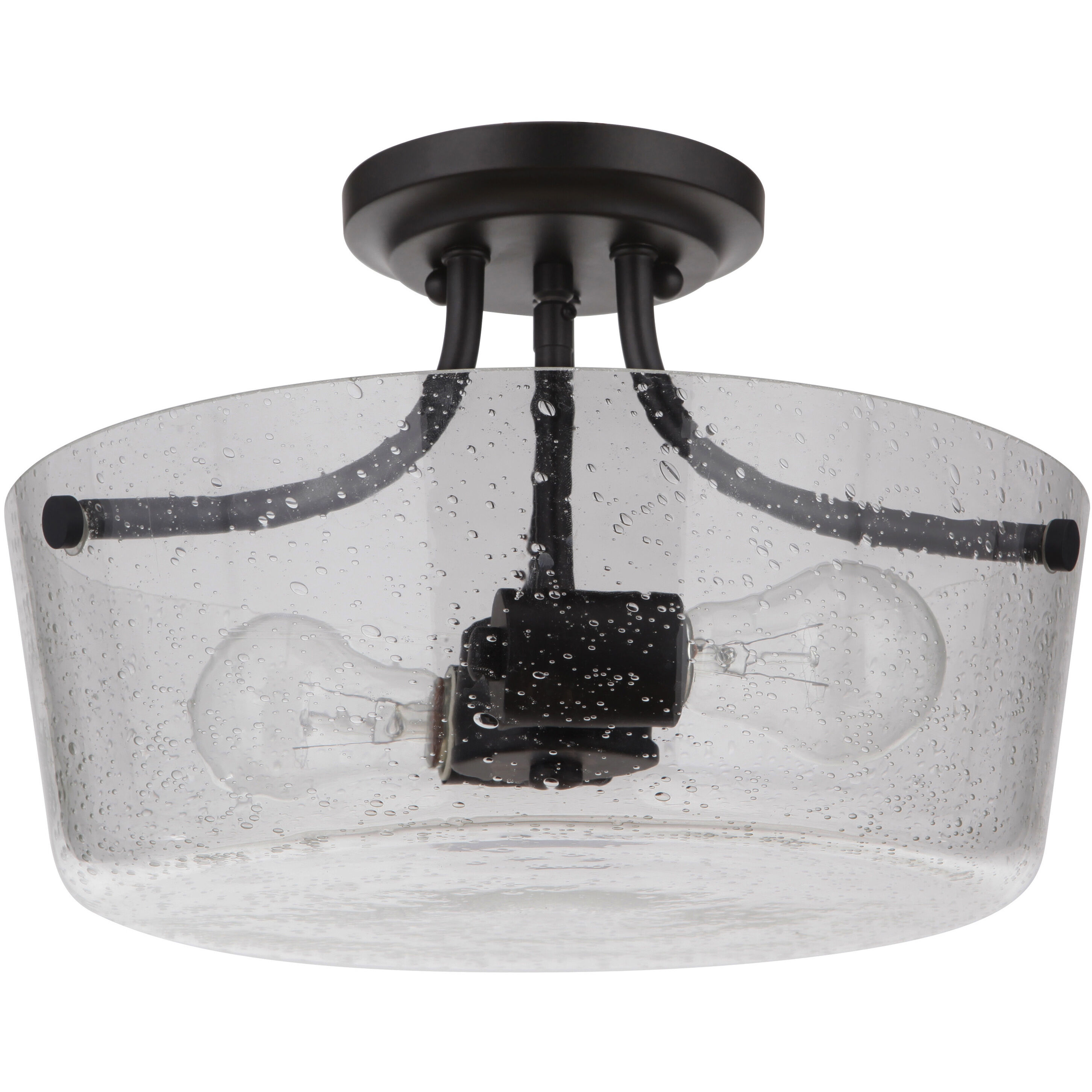 Neighborhood Tyler 2 Light 13.00 inch Semi-Flush Mount