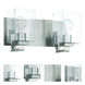 McClane 2 Light 14 inch Brushed Polished Nickel Vanity Light Wall Light