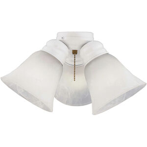 Universal 3 Light Incandescent White Fan Light Kit 