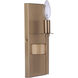 Larrson 1 Light 4.5 inch Satin Brass ADA Wall Sconce Wall Light