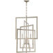 Portrait 8 Light 21 inch Gold Twilight Foyer Light Ceiling Light