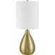 Leri 28.8 inch Satin Brass Table Lamp Portable Light