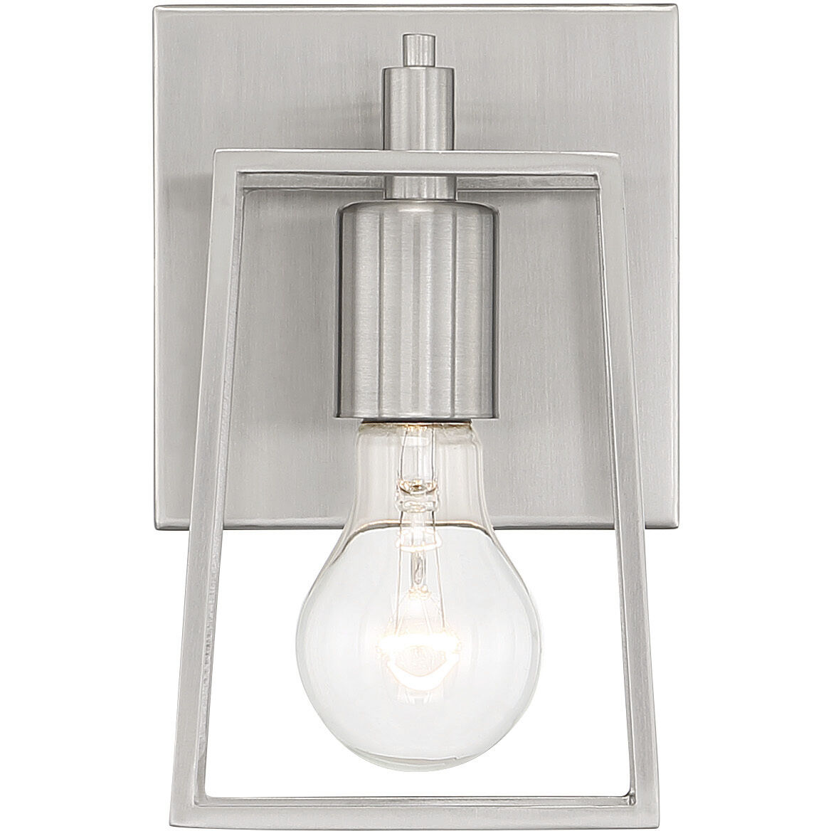 Dunn 1 Light 5 inch Brushed Polished Nickel Wall Sconce Wall Light